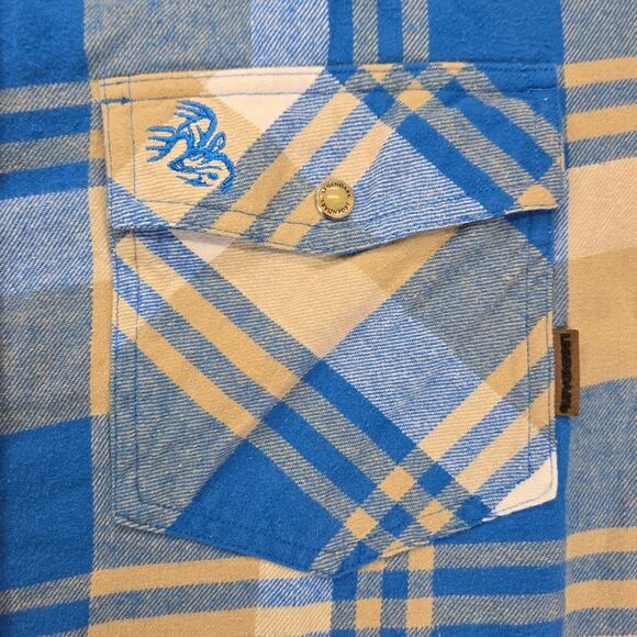 Legendary Whitetails Flannel Shirt Mens LT Shacket Jacket Long Sleeve Heavy - Picture 2 of 8